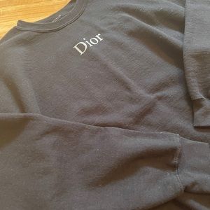 Repurposed DIOR sweatshirt